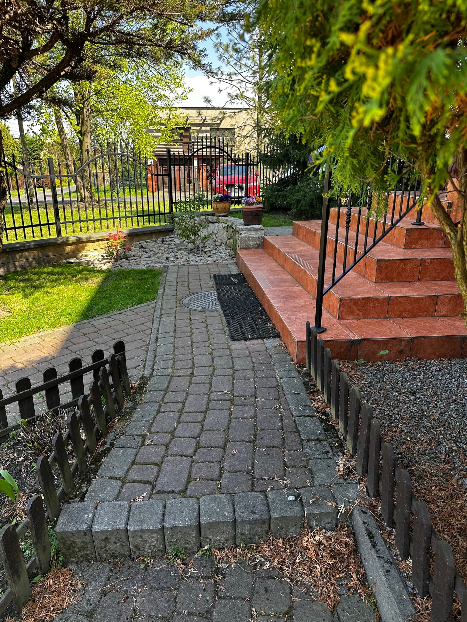 Schody i Otoczenie - przed